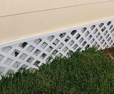 Before Entry Point Repair in Clearwater, FL